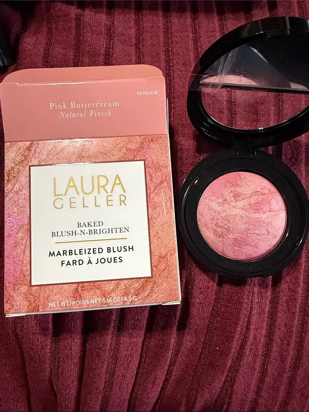 Laura Geller Color Correcting Foundation, Marbleized Blush and Angled Kabuki - Picture 3 of 4
